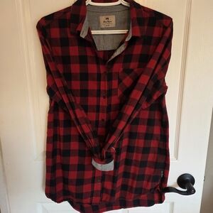 Wind River Red and Black Checkered Shirt